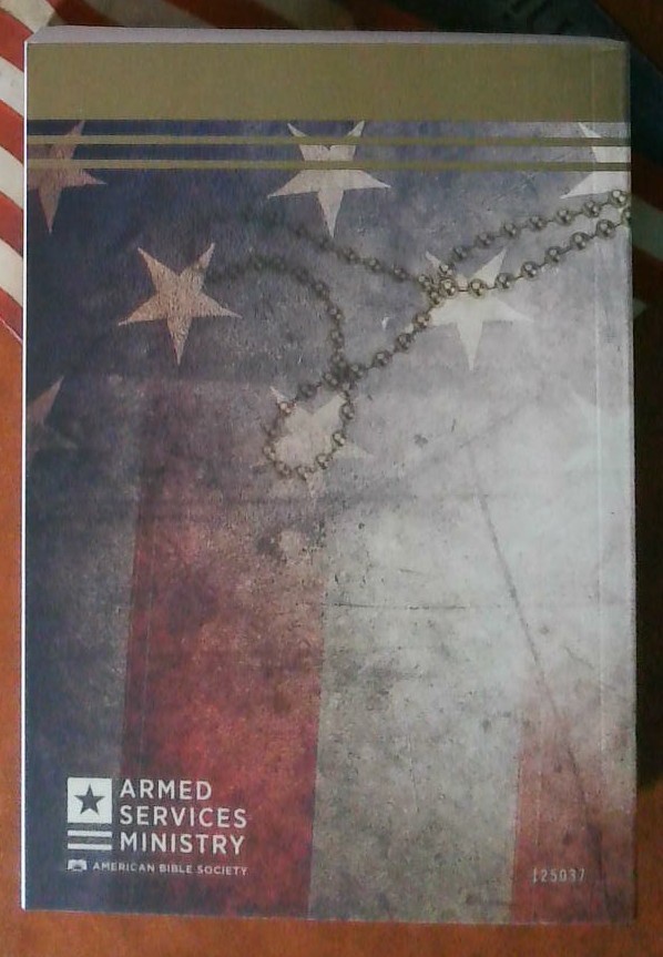 King James Version (KJV) Large Print Veteran&rsquo;s Bible – Flag