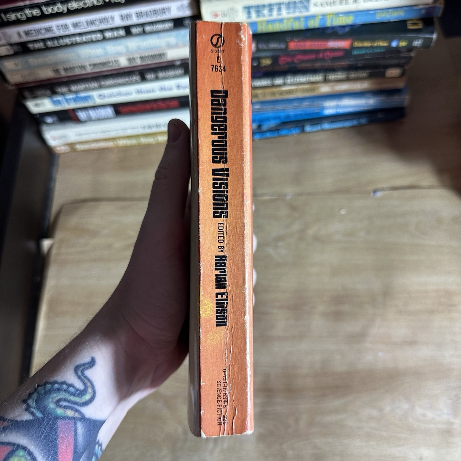 Dangerous Visions Harlan Ellison Signet Vintage Paperback Short Story Anthology
