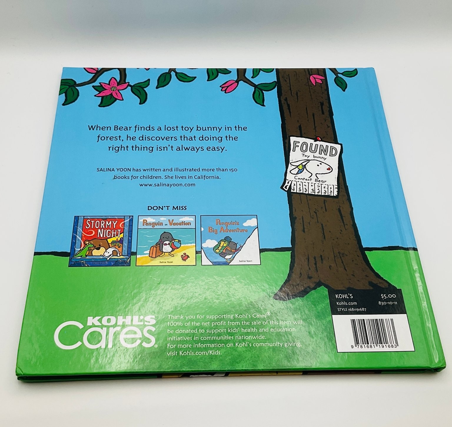 Found Salina Yoon 2018 Children&rsquo;s Picture Book Bloomsbury