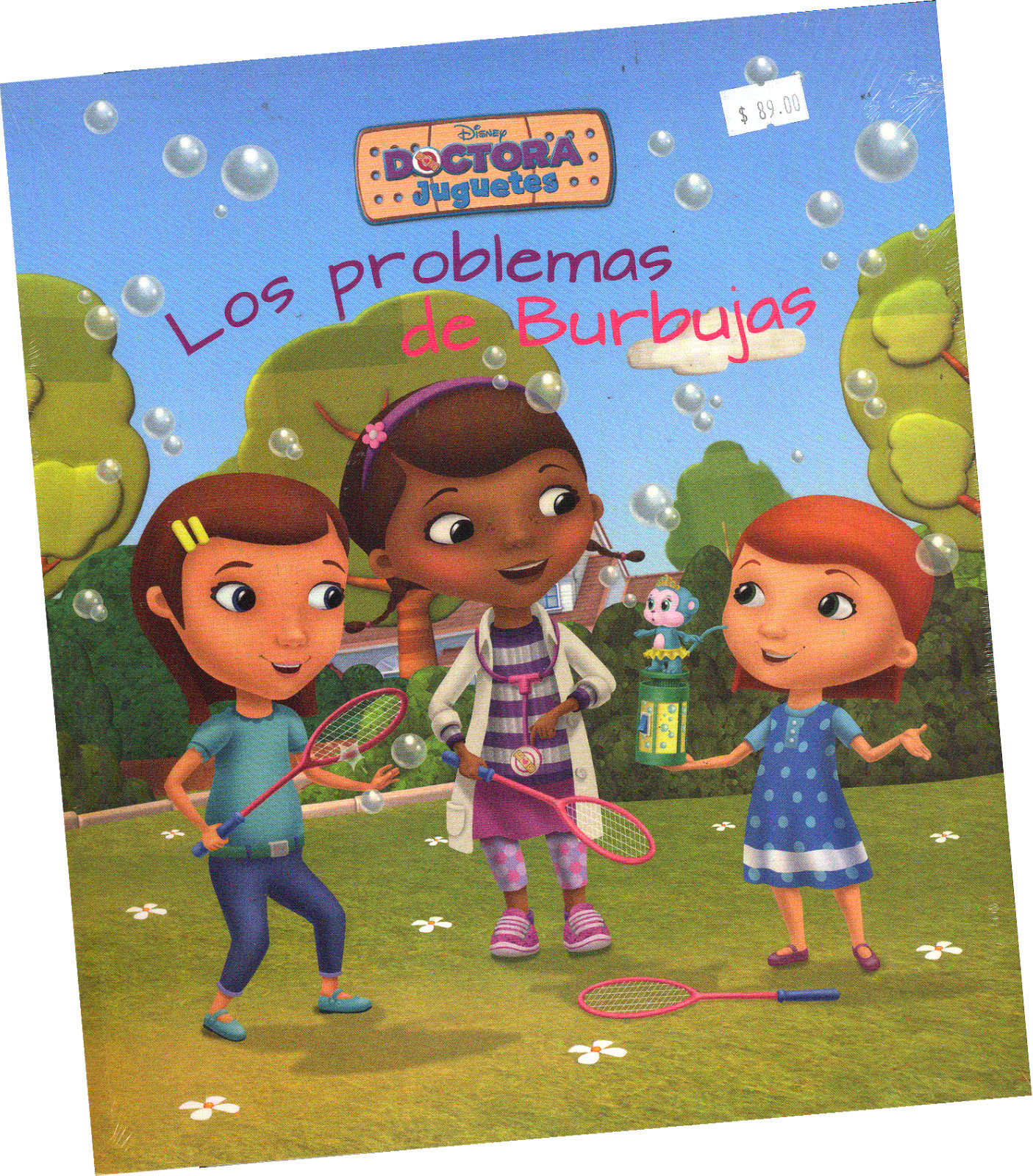 LIBRO DISNEY « DOCTORA JUGUETES: LOS PROBLEMAS DE BURBUJAS », EN ESPAÑOL