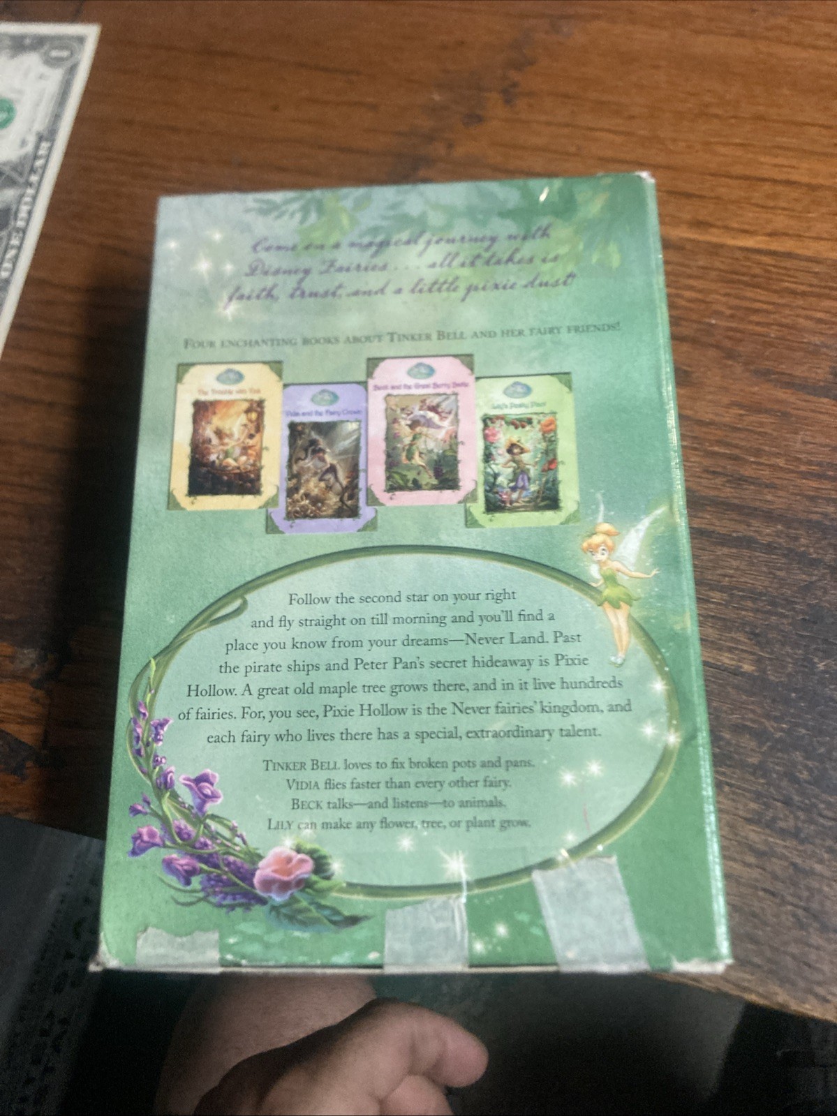Tales from Pixie Hollow 4 Book Box Set Paperback Collection #1 No Poster