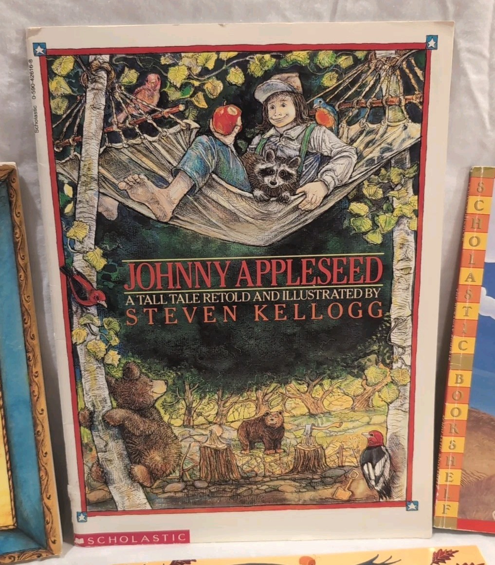 8 Children&rsquo;s Picture Books Fall, Autumn, Pumpkins, Johnny Appleseed, Classroom +