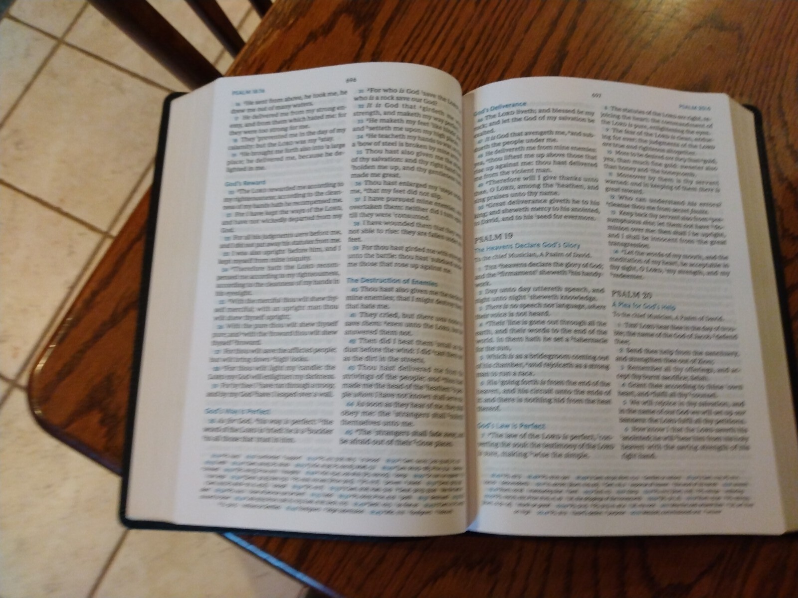 KJV LARGE PRINT Preacher&rsquo;s Bible Verse-by-Verse Reference Bible Maclaren Series