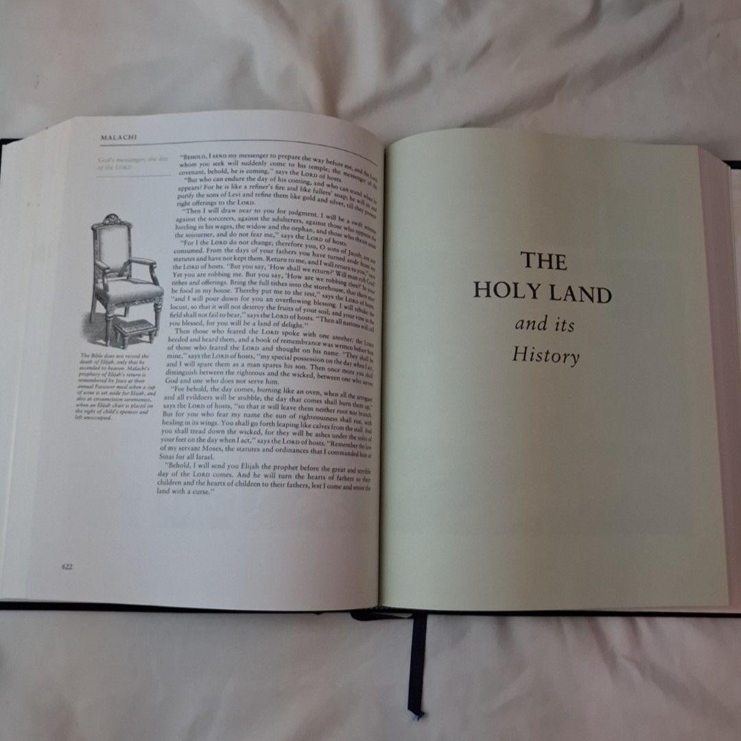 The Reader&rsquo;s Digest Bible Illustrated Edition 1995 Hardcover Metzger Hammer