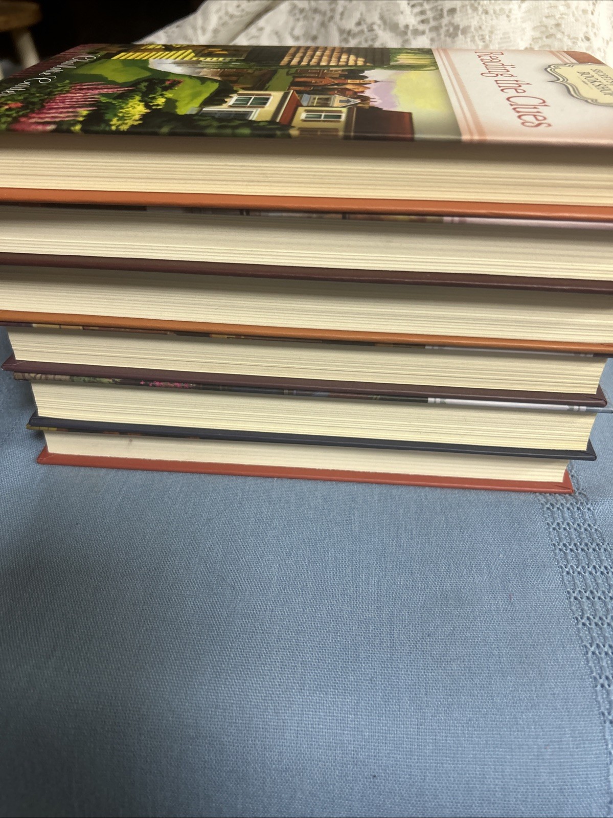 LOT OF 6 SECRETS OF MARY&rsquo;S BOOKSHOP Mysteries HC 2012 Guideposts VGC