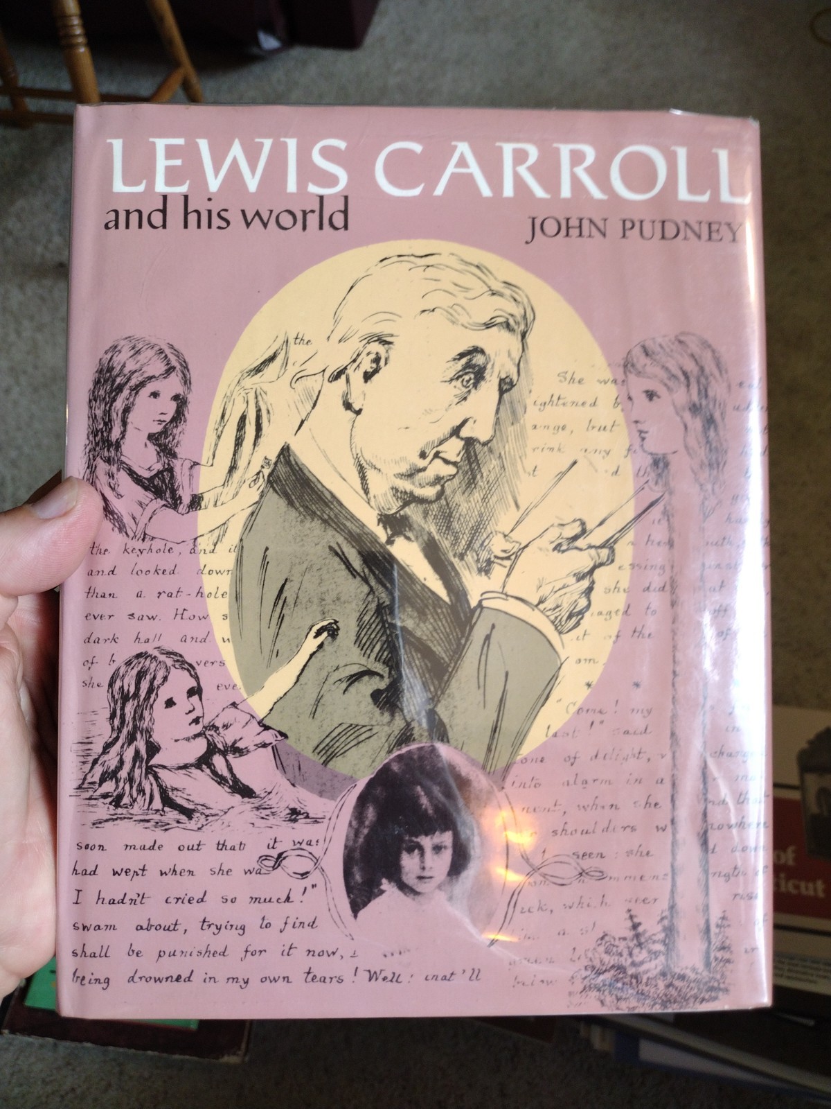 Lewis Carroll & His World John Pudney 1976 Charles Scribner&rsquo;s Sons w Dust Jacket