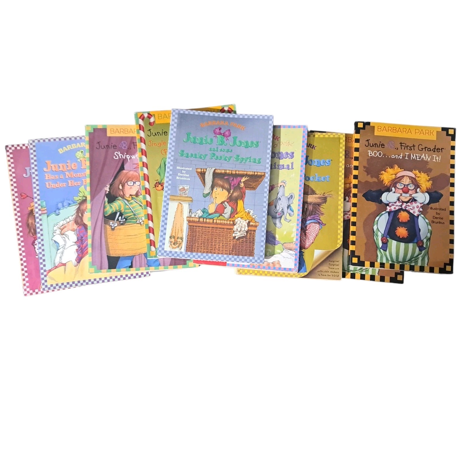 Junie B. Jones book set Several book titles large set Barbara Park first grade