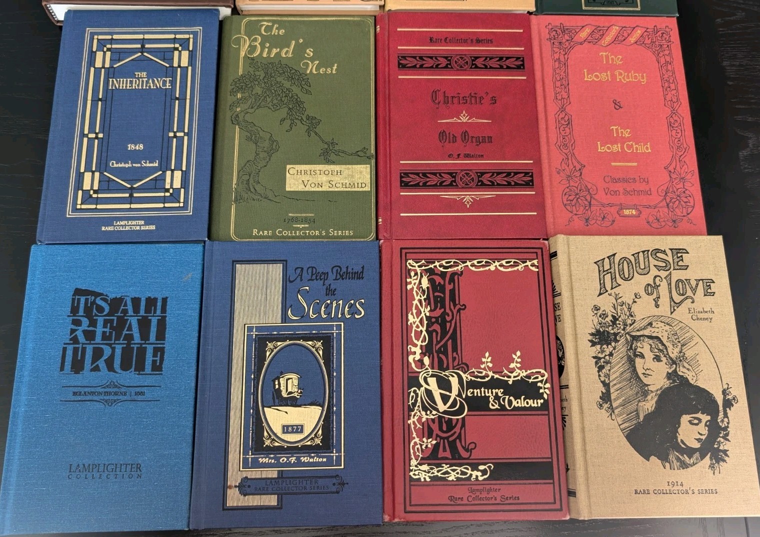 Lot 12 hardcover Lamplighter rare collector’s series books VG Condition
