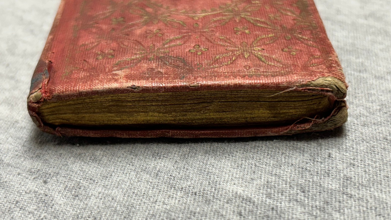 Dated 1847, FLORA&rsquo;S ALBUM Language of Flowers Mini Antique Book