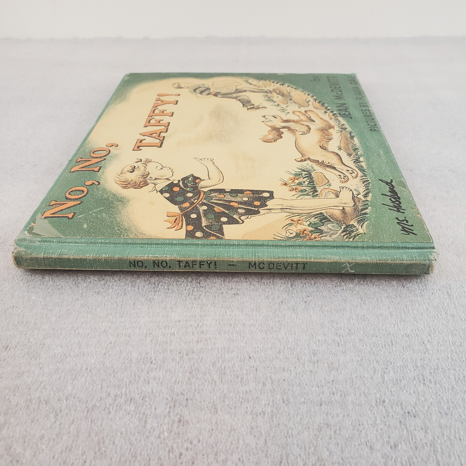 No No Taffy by Jean McDevitt 1952 Hardcover First Edition Flavia Gag Ex-library