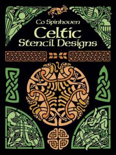 Celtic Stencil Designs (Dover Pictorial Archive) – Paperback – GOOD