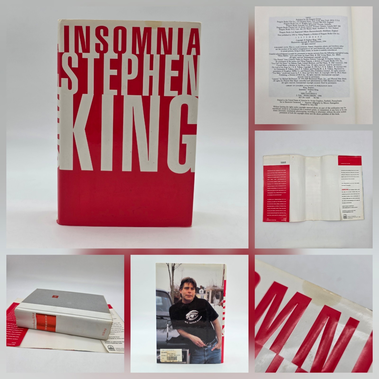 Stephen King LOT of 11 Books HC DJ 9 1st Editions Multiple Titles 1980&rsquo;s-2000&rsquo;s