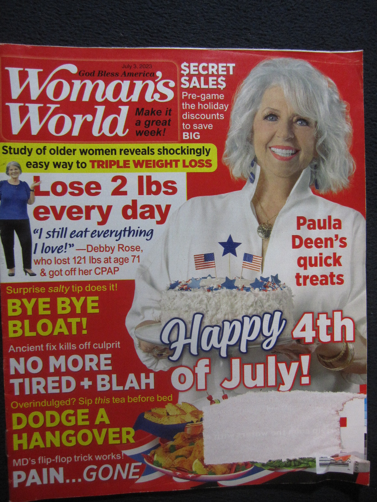 Woman&rsquo;s World July 3 2023 Lose 2 Lbs Every Day