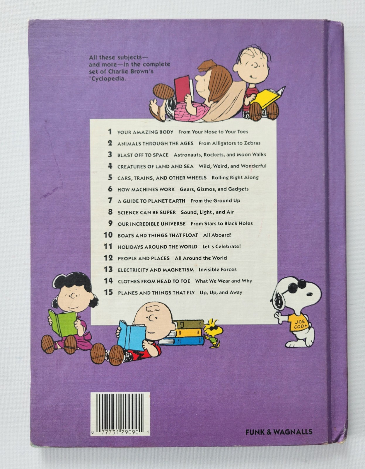 Vintage 1990 Charlie Brown&rsquo;s &lsquo;Cyclopedia HCs Lot of 5: Books 2 4 6 8 9