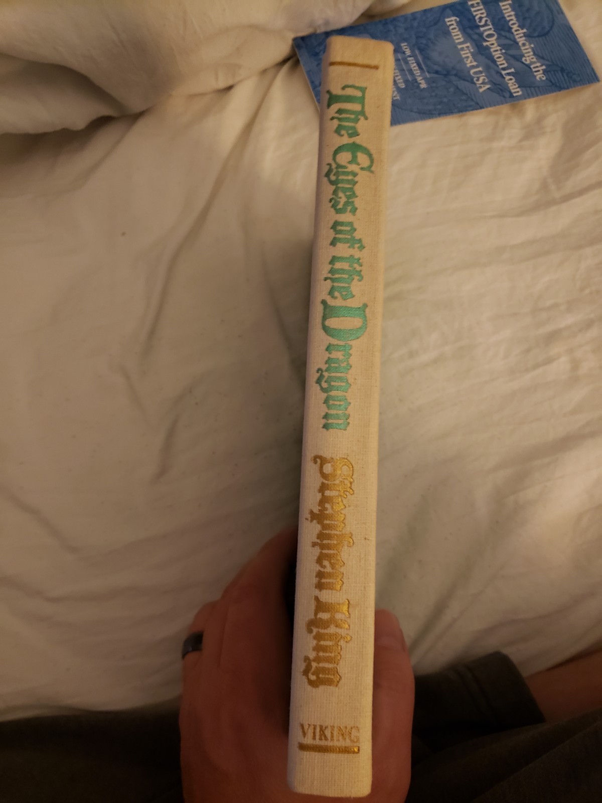 THE EYES OF THE DRAGON By STEPHEN KING TRUE 1ST EDITION DJ G+ 1987