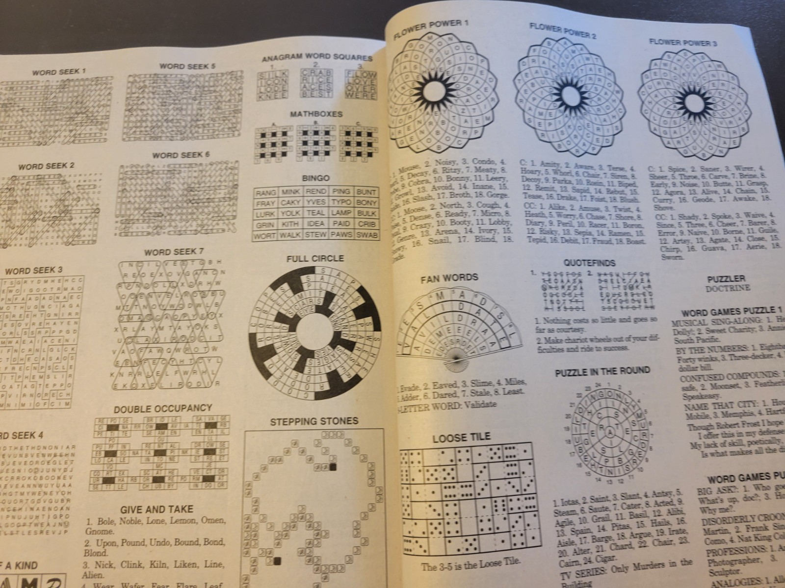 Lot of 2 Variety Puzzle Books by PENNYPRESS – Approved & Family Puzzles & Games