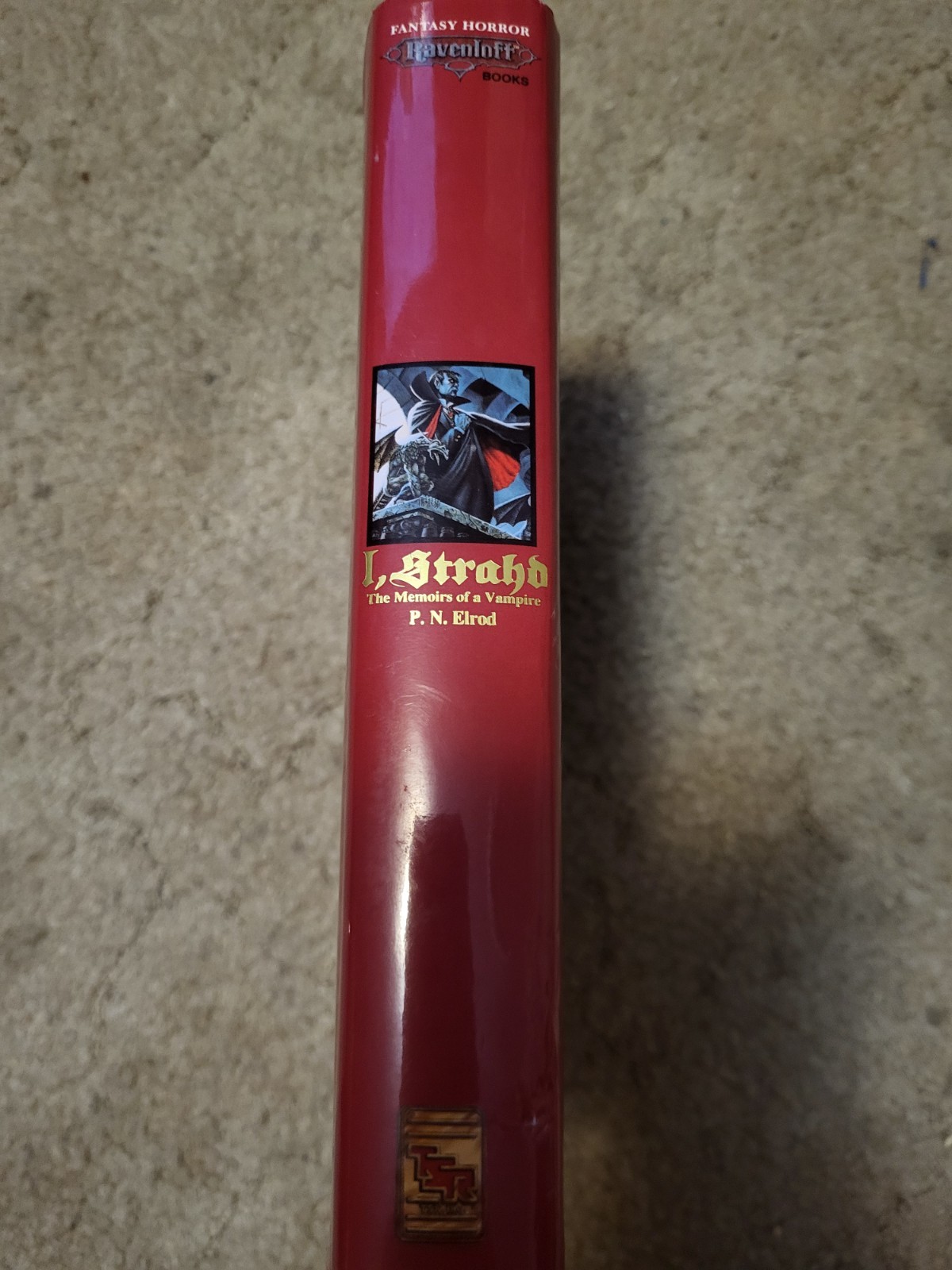 Ravenloft I, Strahd Memoirs of a Vampire Elrod 1993 HardCover Original Press.