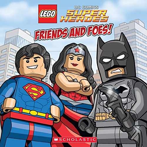 Friends and Foes! (LEGO DC Super Heroes) – Paperback, by King Trey – Very Good