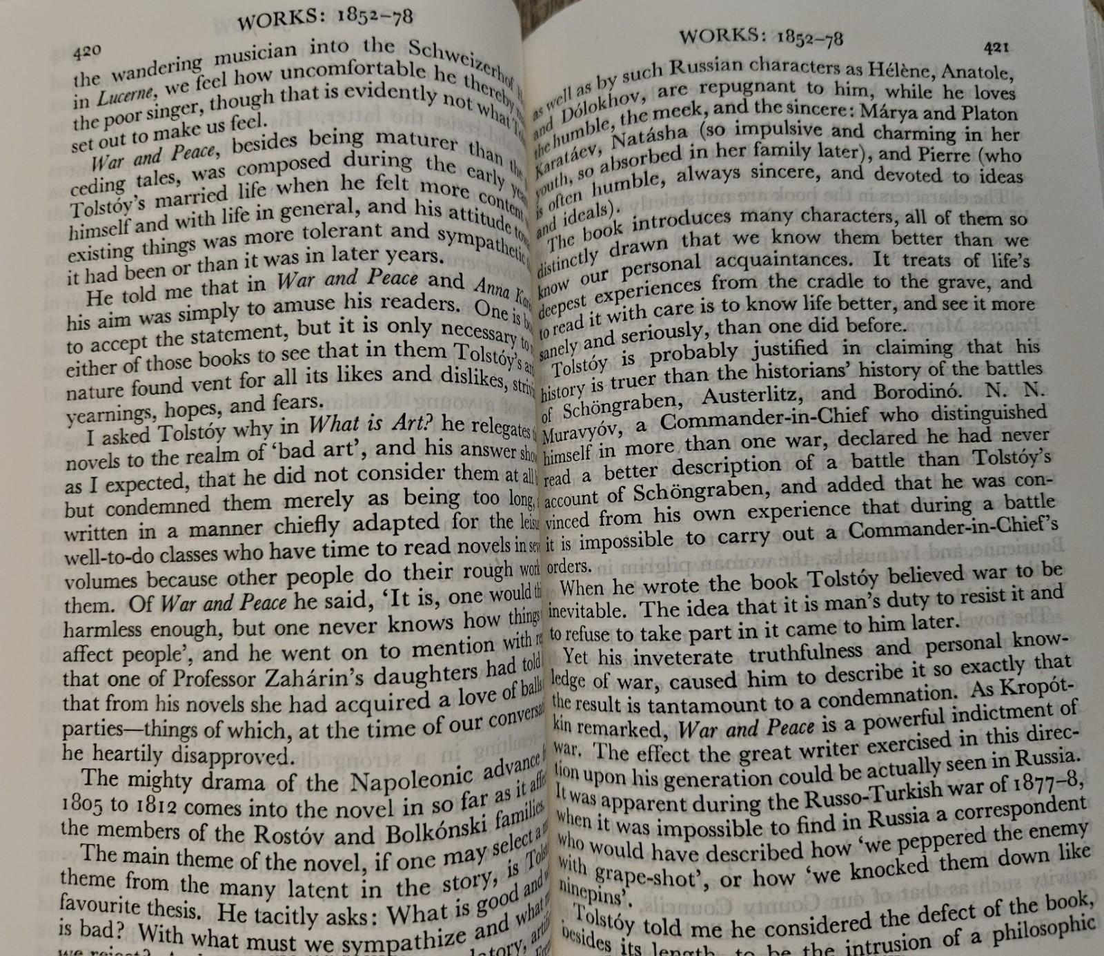 Vintage The Life of Leo Tolstoy Aylmer Maude 383 World&rsquo;s Classics Oxford HC 1953