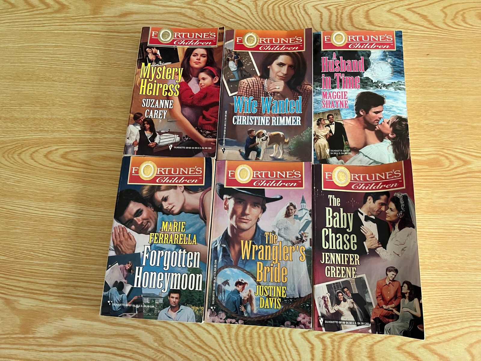 Lot Of 6 Fortune&rsquo;s Children – Harlequin Romance