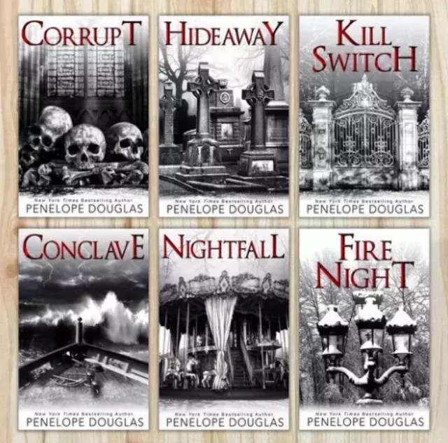 Devil&rsquo;s Night Series: 6 Book Collection By Penelope Douglas Paperback Fast Ship.