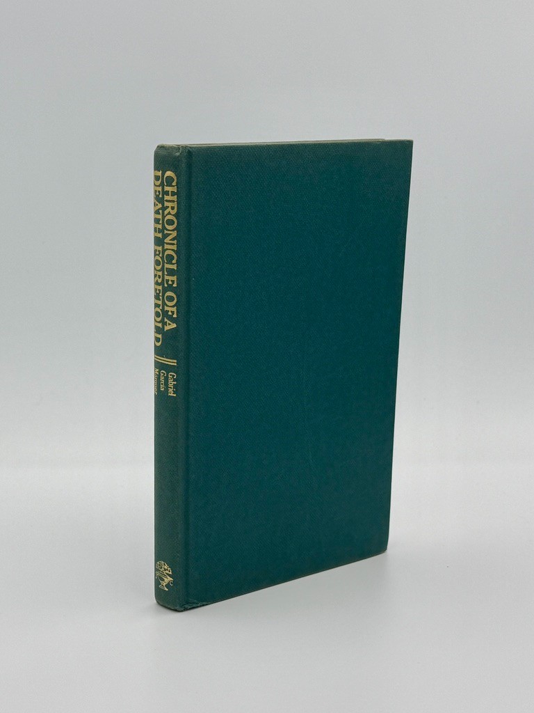 Gabriel García Márquez – Chronicle of a Death Foretold – First Edition 1982