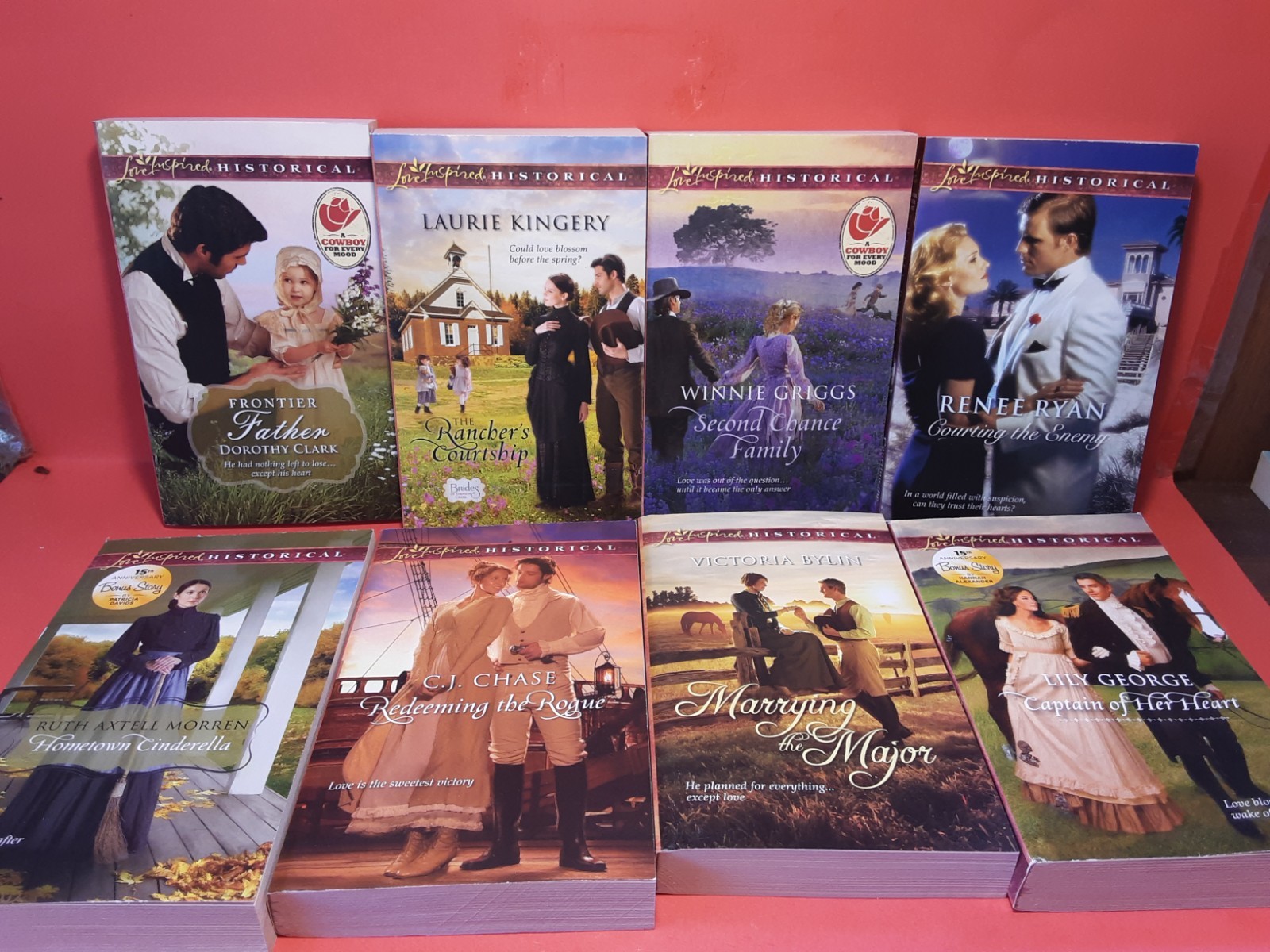 Lot 17 *Love Inspired Historical* Romance Novels Renee Ryan Winnie Griggs More