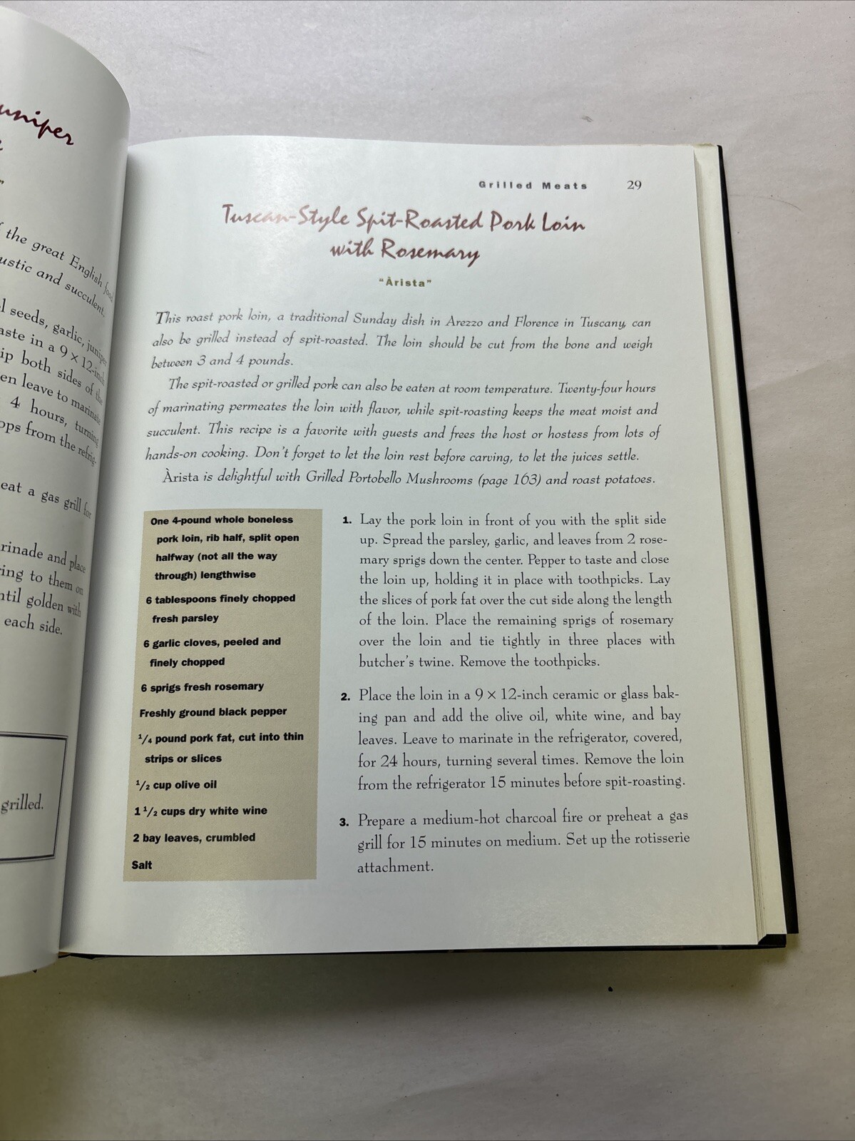 Grill Italian : 100 Classic Recipes Alla Griglia by Clifford A. Wright (1996,…