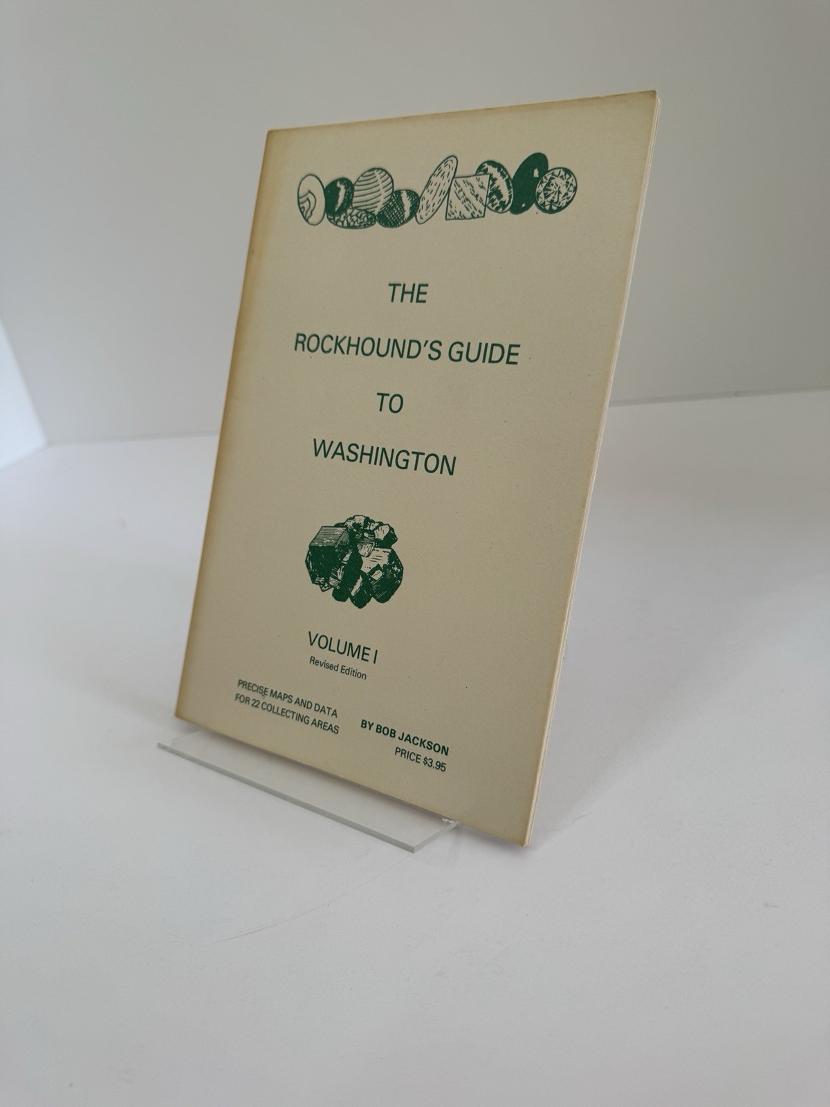 Rockhound&rsquo;s Guide to Washington Vol 1 Bob Jackson PB Like New Unread 1978