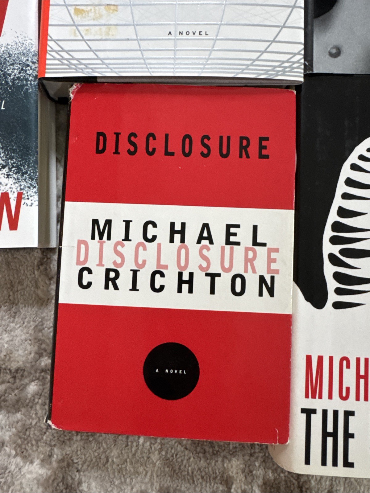 Michael Crichton First Trade Edition And BCE LOT!