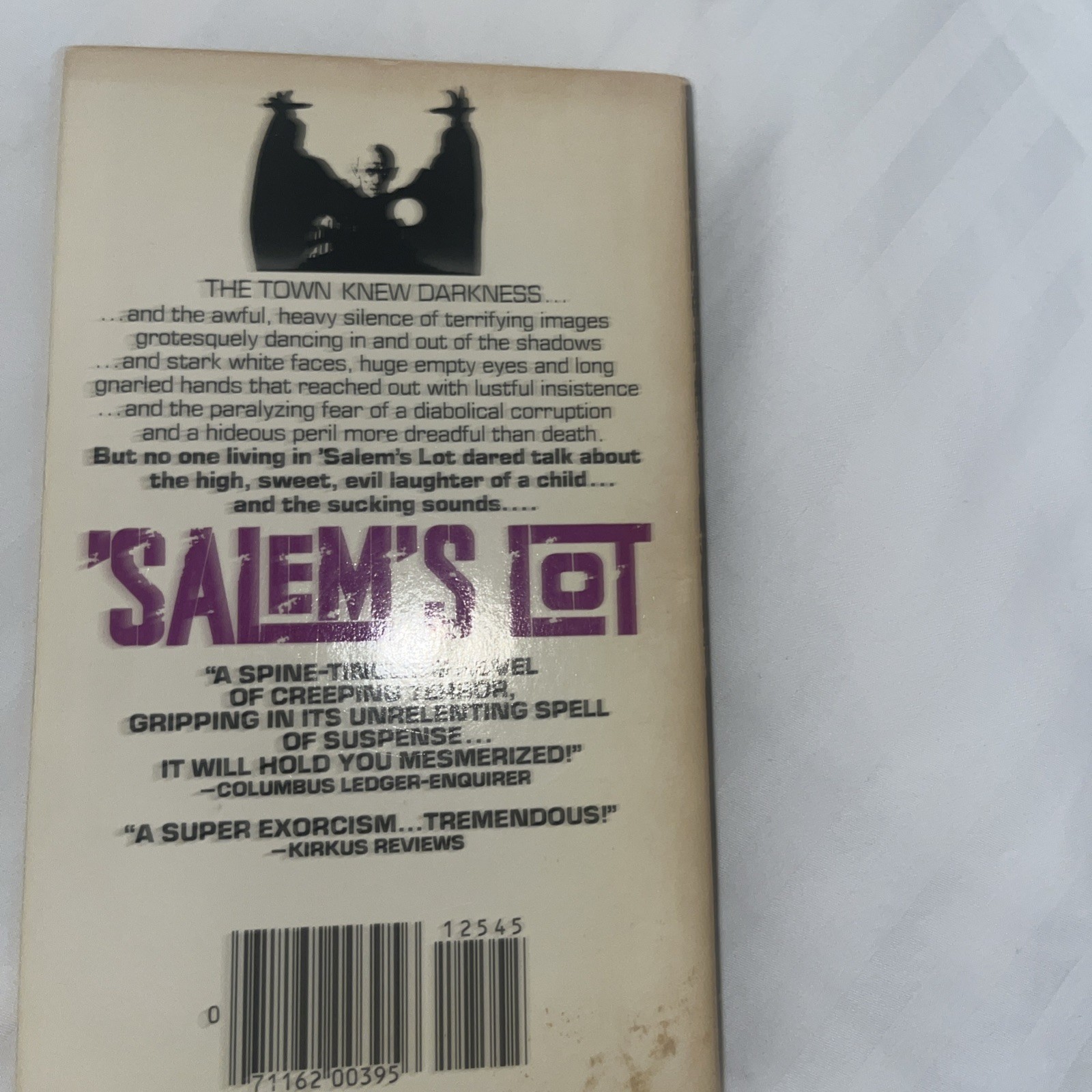 Salem&rsquo;s Lot by Stephen King Paperback Book 1976