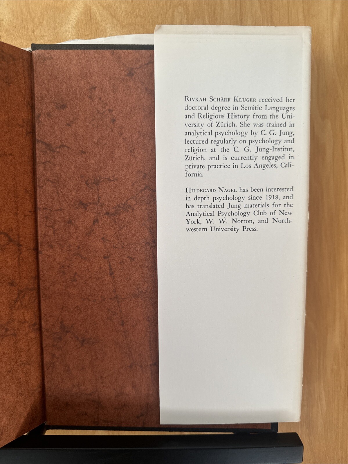 SATAN in the old testament Rivkah Schärf Kluger Hildegard Nagel C.G Jung