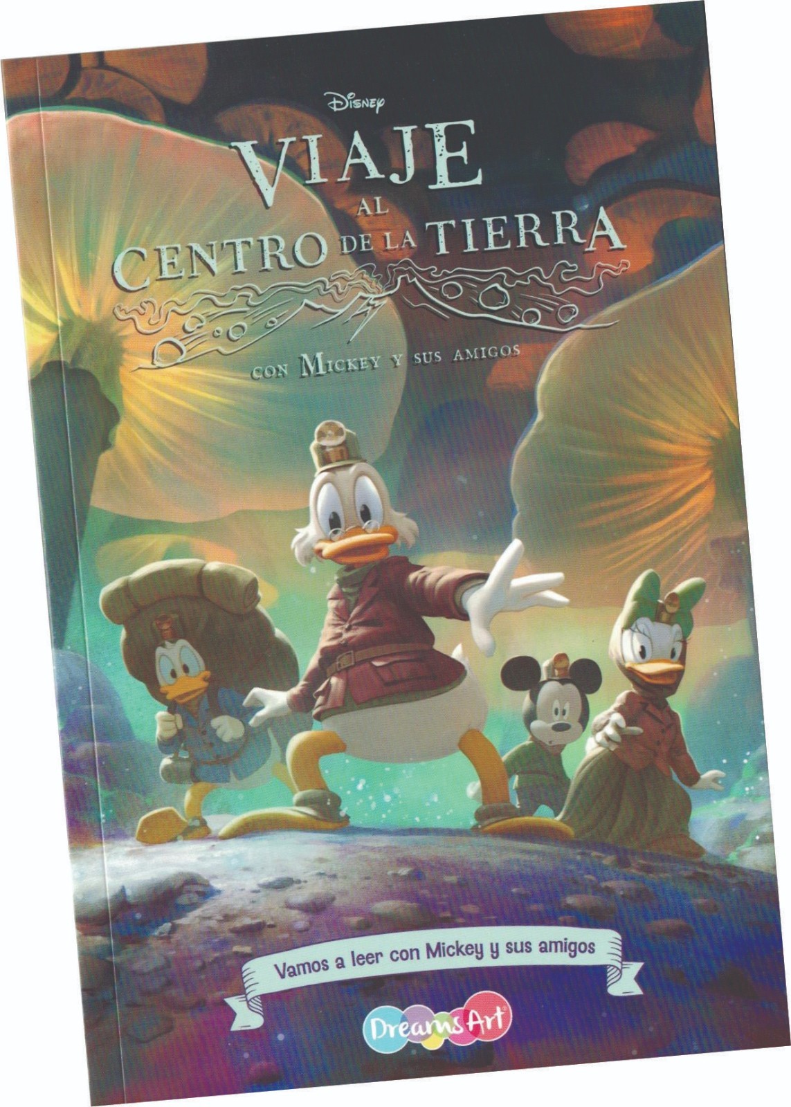LIBRO ILUSTRADO « VAMOS A LEER CON MICKEY: VIAJE AL CENTRO DE LA TIERRA »
