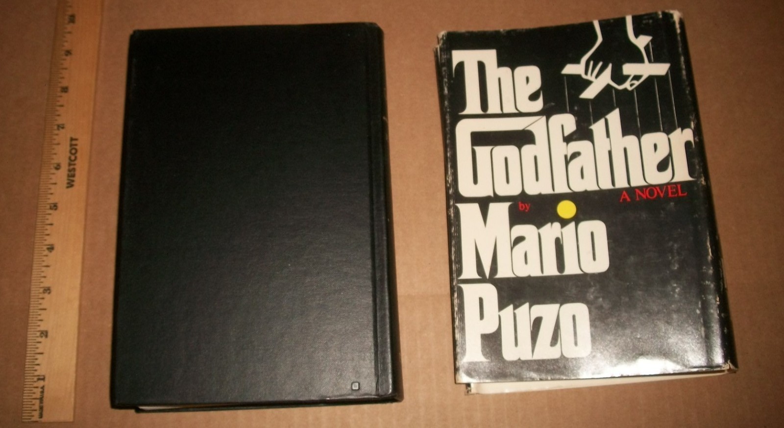 The Godfather Mario Puzo BCE hardcover Putnam 1st 1969 HB VG dustjacket GD nice