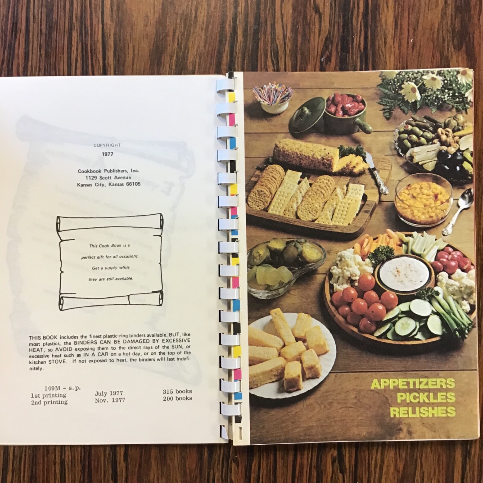Hampshire Illinois Northen IL Steam Power Club 1977 Cookbook SEE index photos