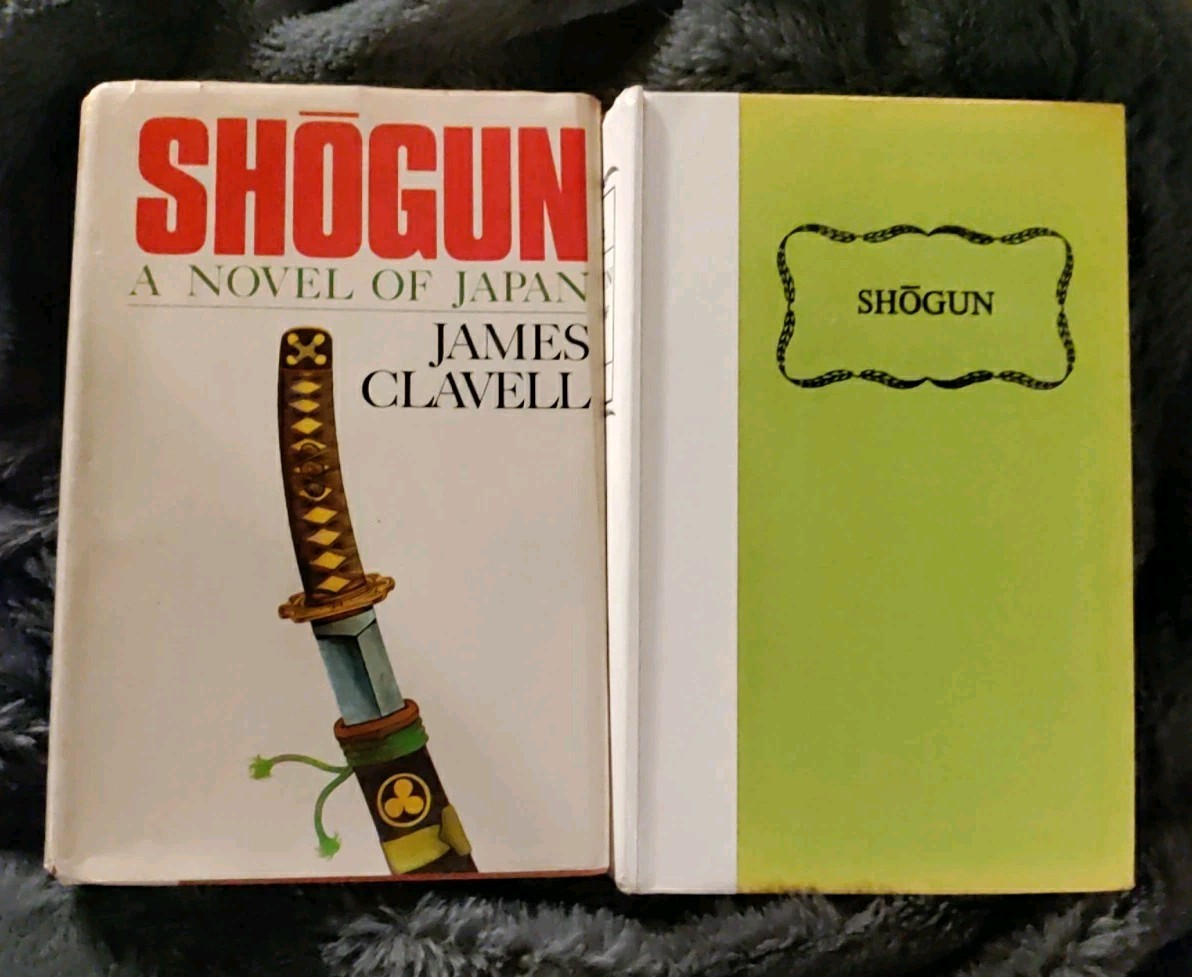 1975 First Edition Shogun Set Of Volume 1 & 2 James Clavell BCE FIRST PRINT RARE