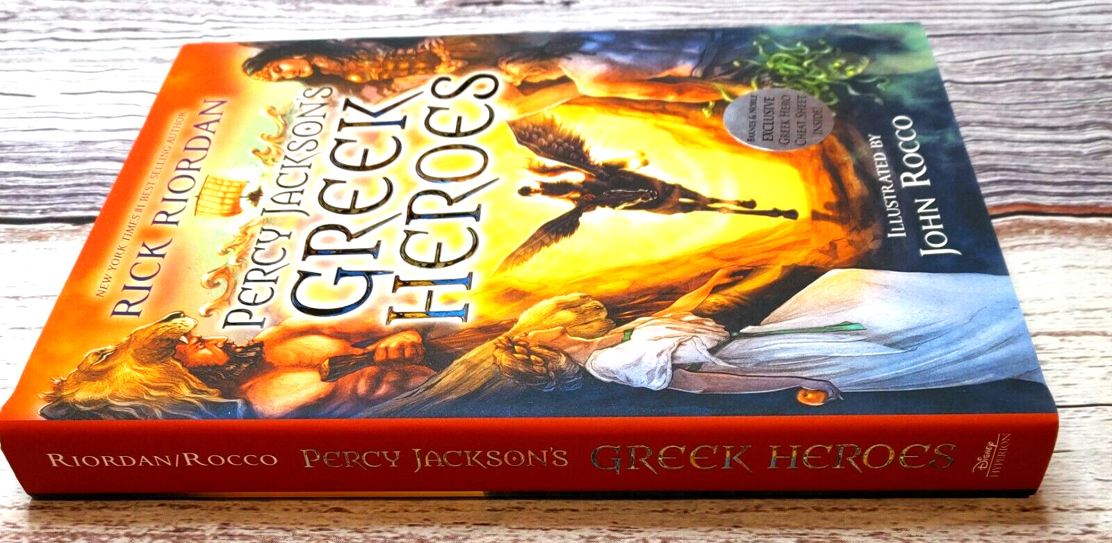 Percy Jackson&rsquo;s Greek Heroes by Rick Riordan 2015 Hardcover 1st Ed/Exclusive.