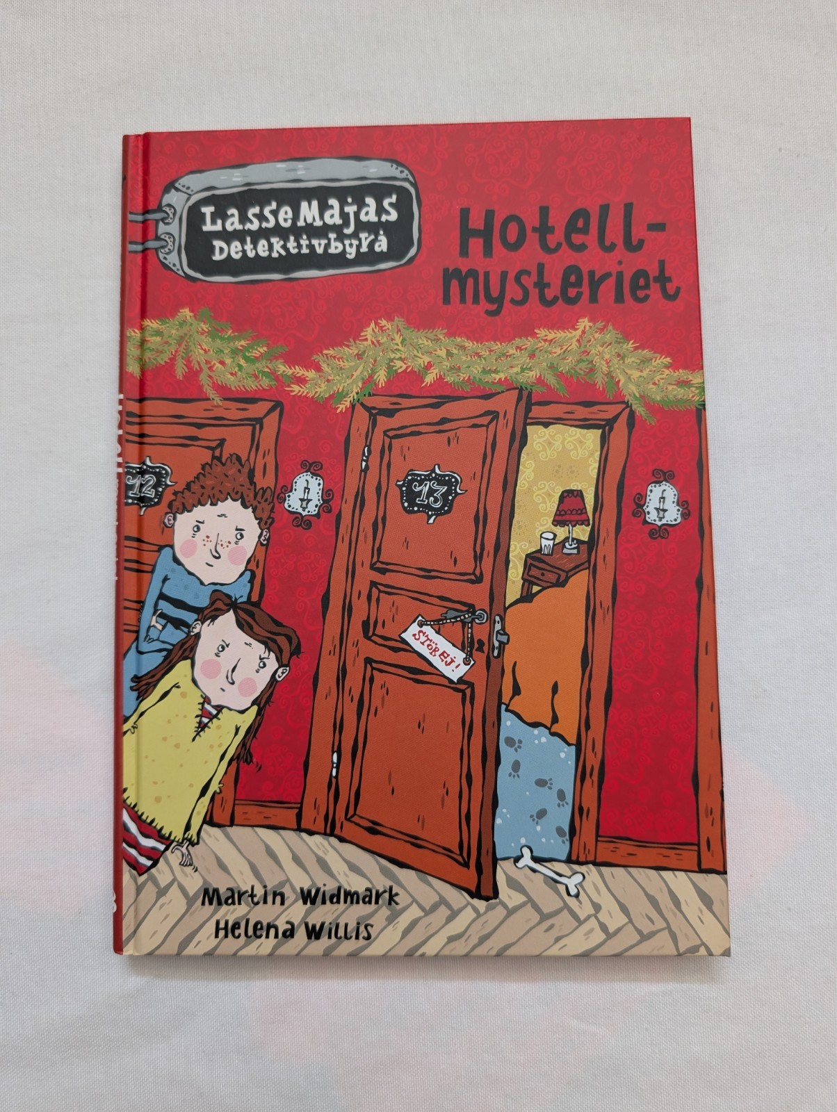 Lasse Maja&rsquo;s Detective Agency 8 Book Hardcover Lot in Swedish Svenska Widmark