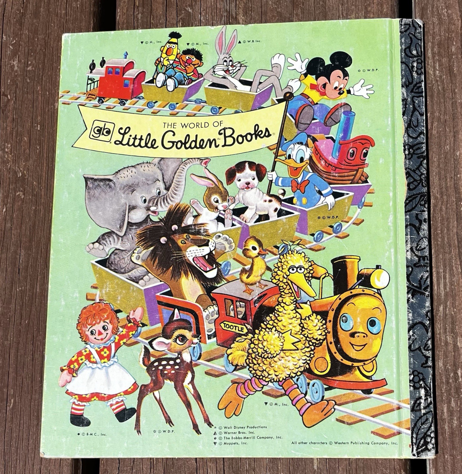 Vintage Sesame Street Big Bird&rsquo;s Red Book 1977 Little Golden Book Children&rsquo;s