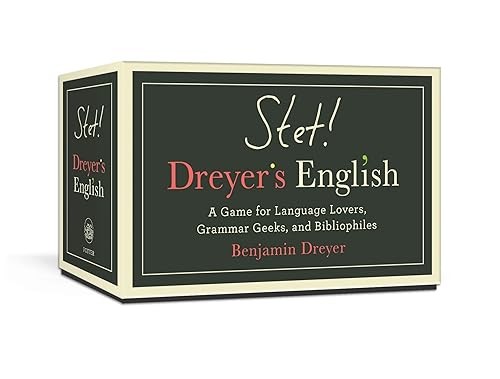 STET! Dreyer&rsquo;s English: A Game for Language Lovers, Grammar Ge…