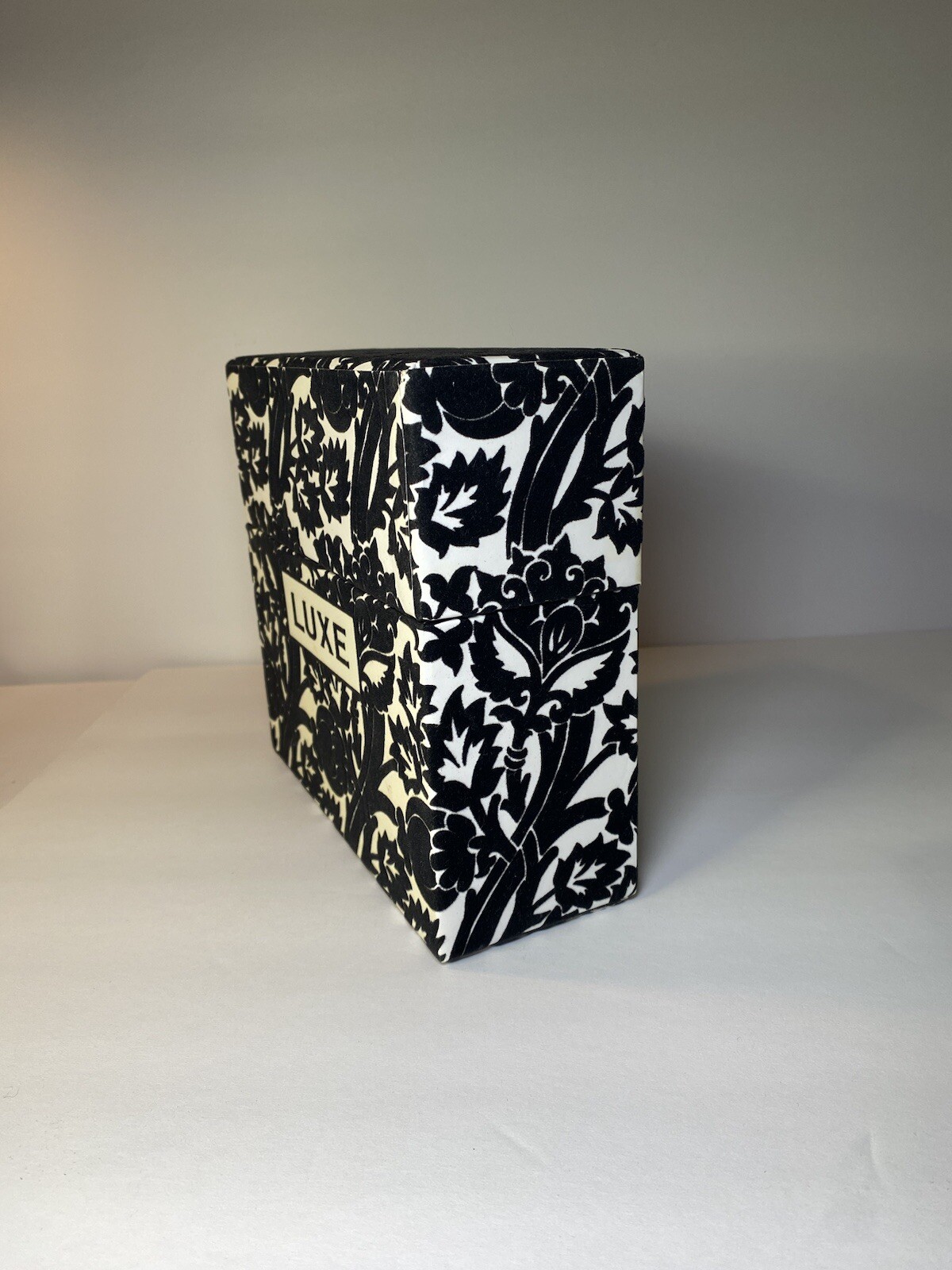 Luxe City Guides in Box, set of 12 in black flocked on white bkgd Travel Gift