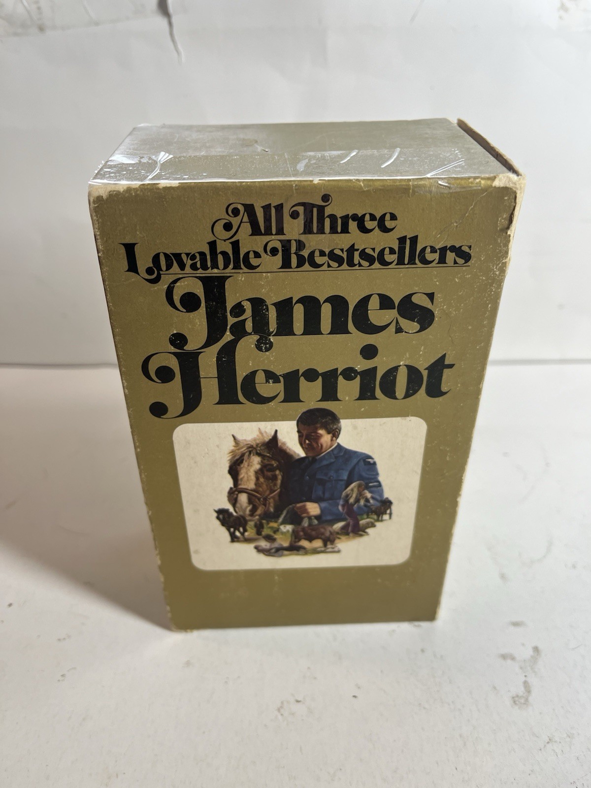 James Herriot All Three Lovable Bestseller Paperback Books Box Set 1980 READ