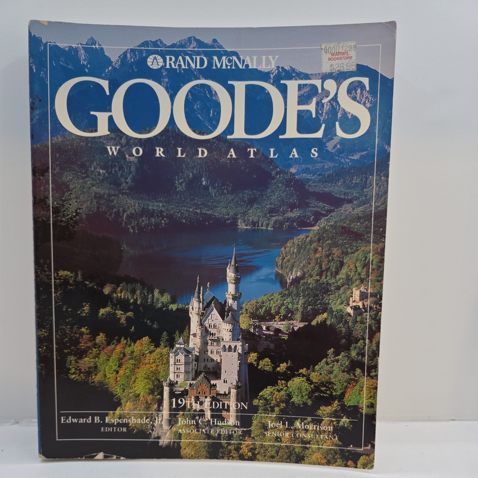 Rand McNally Goode&rsquo;s World Atlas 19th Edition 1995…FAST SHIPPING