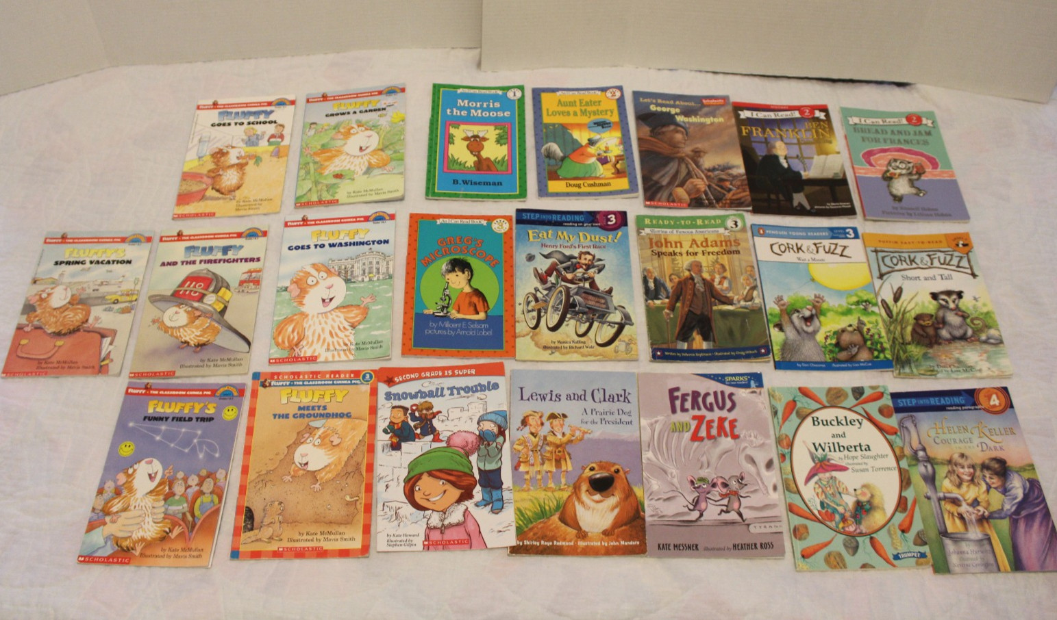 Mixed Lot of 22 Level 2 and 3 Readers PB Fluffy Classroom Guinea Pig Kid&rsquo;s Books