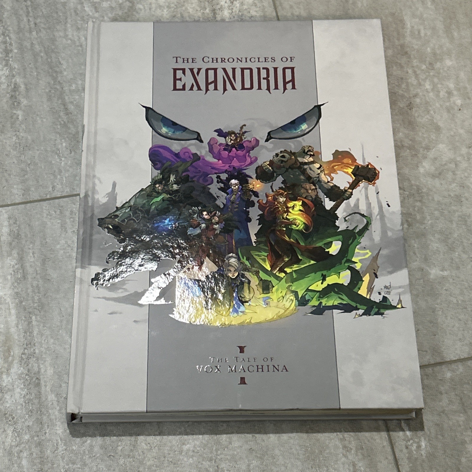 Chronicles Of Exandria Vox Machina I O&rsquo;Brien Jaffe HB Fantasy Art 2017 1st Ed.