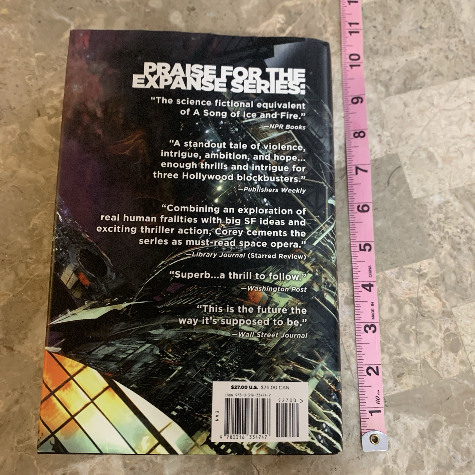 James S A Corey The Expanse Book 6 Babylon&rsquo;s Ashes HC 1st Edition Printing HCDJ!