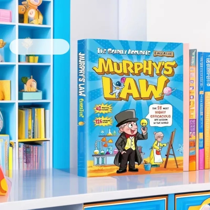 Murphy&rsquo;s Law Learning Book for Kids 8-12 with 128 Pages Paperback Illustrated