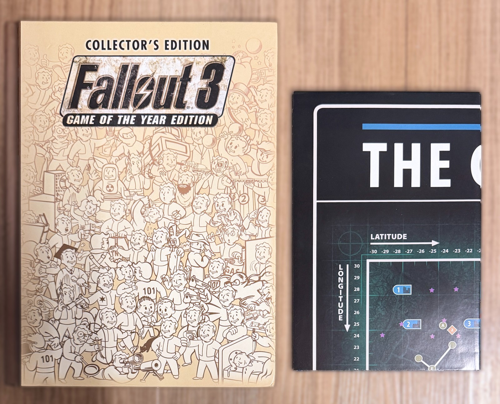 FALLOUT 3 Game of the Year Limited Collector&rsquo;s Edition Guide Book Complete w Map