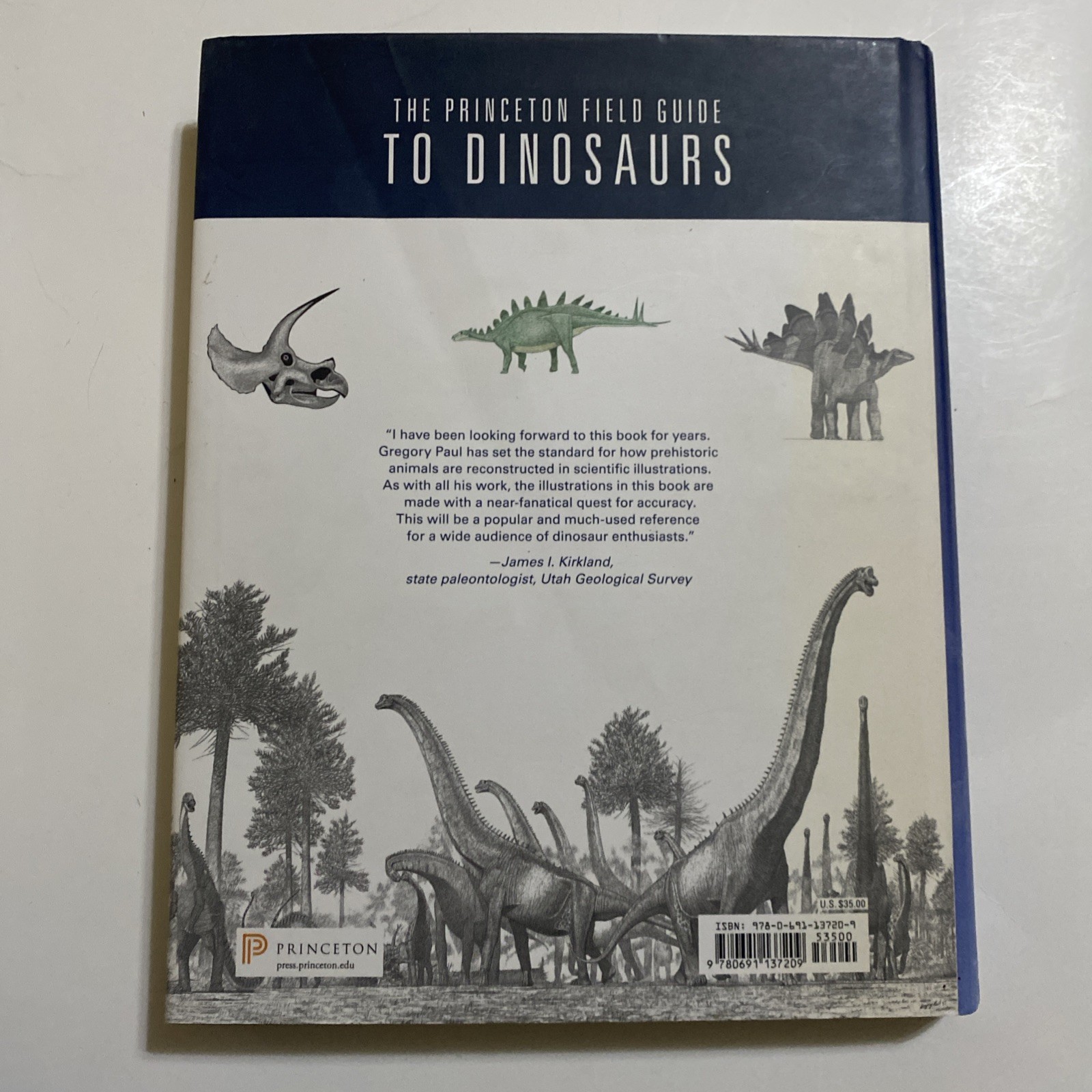 Princeton Field Guide to Dinosaurs Gregory S Paul 2010 1st Printing HC DJ