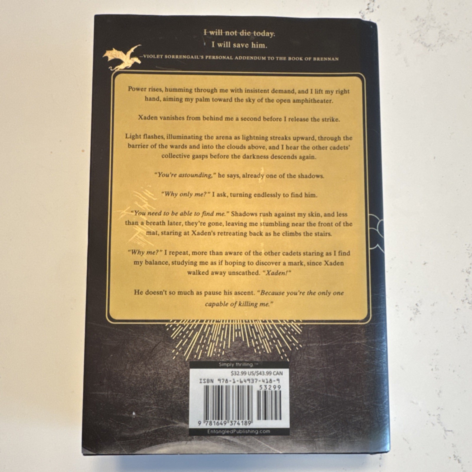 Onyx Storm by Rebecca Yarros Empyrean Ser. 2025 Hardcover w/ Dust Jacket